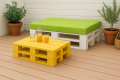 CUSCINI PER PALLET - FLAT: Verde 1