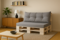 Cuscini per pallet Mix: Grigio
