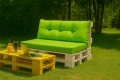 Cuscini per pallet Mix: Verde