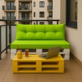 Cuscini per pallet Mix: Verde