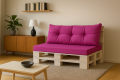 Cuscini per pallet Mix: Rosa