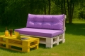 Cuscini per pallet Mix: Viola