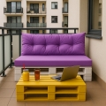 Cuscini per pallet Mix: Viola
