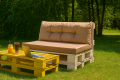 Cuscini per pallet Mix: Beige