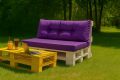 Cuscini per pallet Mix:  Viola 2