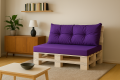 Cuscini per pallet Mix:  Viola 2