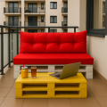 Cuscini per pallet Mix:Rosso