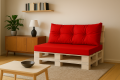 Cuscini per pallet Mix:Rosso