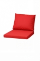 Poduszka na fotel ogrodowy technorattan Mix: Czerwony