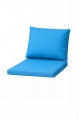 Poduszka na fotel ogrodowy technorattan Mix: Niebieski