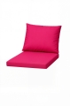 Poduszka na fotel ogrodowy technorattan Mix: Różowy