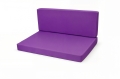 Poduszki na meble ogrodowe  wykonane z palet  Fiolet: Flat
