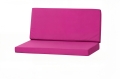 Poduszki na sofę ogrodową technorattanową 2-3-osobową: Różowy