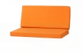 Poduszki na sofę ogrodową technorattanową 2-3-osobową: Pomarańczowy