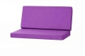Poduszki na sofę ogrodową technorattanową 2-3-osobową: Fiolet