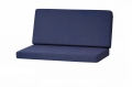Poduszki na sofę ogrodową technorattanową 2-3-osobową: Granatowy