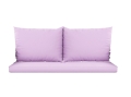 Poduszki na sofę ogrodową polirattan 2-3-osobową: Jasny Fiolet