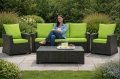 Set di cuscini in rattan :  Lime