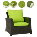 Cuscini per  sedie - trapuntato: Lime
