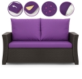 CUSCINI PER DIVANO DA GIARDINO 2-3 POSTI  Viola
