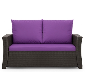 CUSCINI PER DIVANO DA GIARDINO 2-3 POSTI  Viola