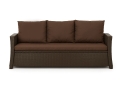 CUSCINI PER DIVANO DA GIARDINO 2-3 POSTI Marrone