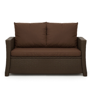 CUSCINI PER DIVANO DA GIARDINO 2-3 POSTI Marrone