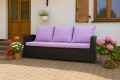 CUSCINI PER DIVANO DA GIARDINO 2-3 POSTI  Viola 