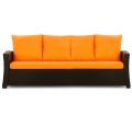 CUSCINI PER DIVANO DA GIARDINO 2-3 POSTI Arancione