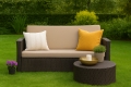 CUSCINI PER DIVANO DA GIARDINO 2-3 POSTI SLIM Beige