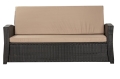 CUSCINI PER DIVANO DA GIARDINO 2-3 POSTI SLIM Beige
