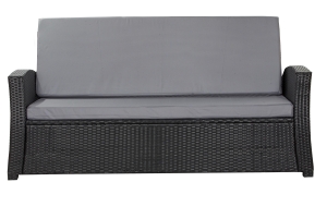 CUSCINI PER DIVANO DA GIARDINO 2-3 POSTI SLIM Grigio