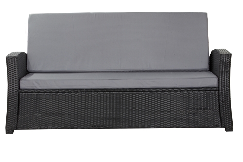 CUSCINI PER DIVANO DA GIARDINO 2-3 POSTI SLIM Grigio