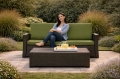 CUSCINI PER DIVANO DA GIARDINO 2-3 POSTI SLIM Verde