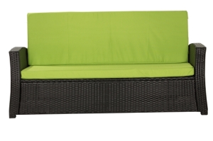 CUSCINI PER DIVANO DA GIARDINO 2-3 POSTI SLIM Lime