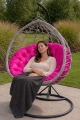 Cuscino per sedia a dondolo: Rosa