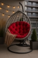 Cuscino per sedia a dondolo: Rosso