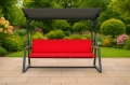 Cuscini per altalene da giardino FLAT: Rosso