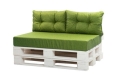 Pallet kussens -Luxe: Groen