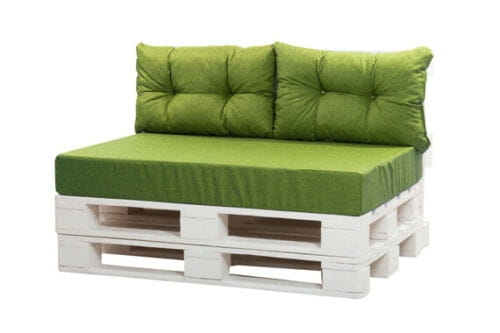 Pallet kussens -Luxe: Groen