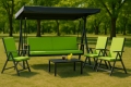 Cuscini per altalene da giardino FLAT: Lime