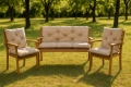 CUSCINO PER PANCA DA GIARDINO ESTERNO  BEIGE