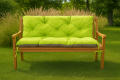 CUSCINO PER PANCA DA GIARDINO ESTERNO LIME