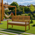 Cuscino per panca da giardino Beige Flat