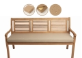 Cuscino per panca da giardino Beige Flat