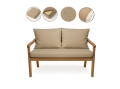 Cuscino per giardino swing mix : Beige