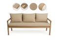 Cuscino per giardino swing mix : Beige