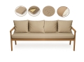 Cuscino per giardino swing mix : Beige