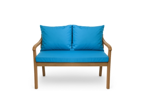 Cuscino per giardino swing mix : Blu
