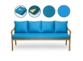 Cuscino per giardino swing mix : Blu